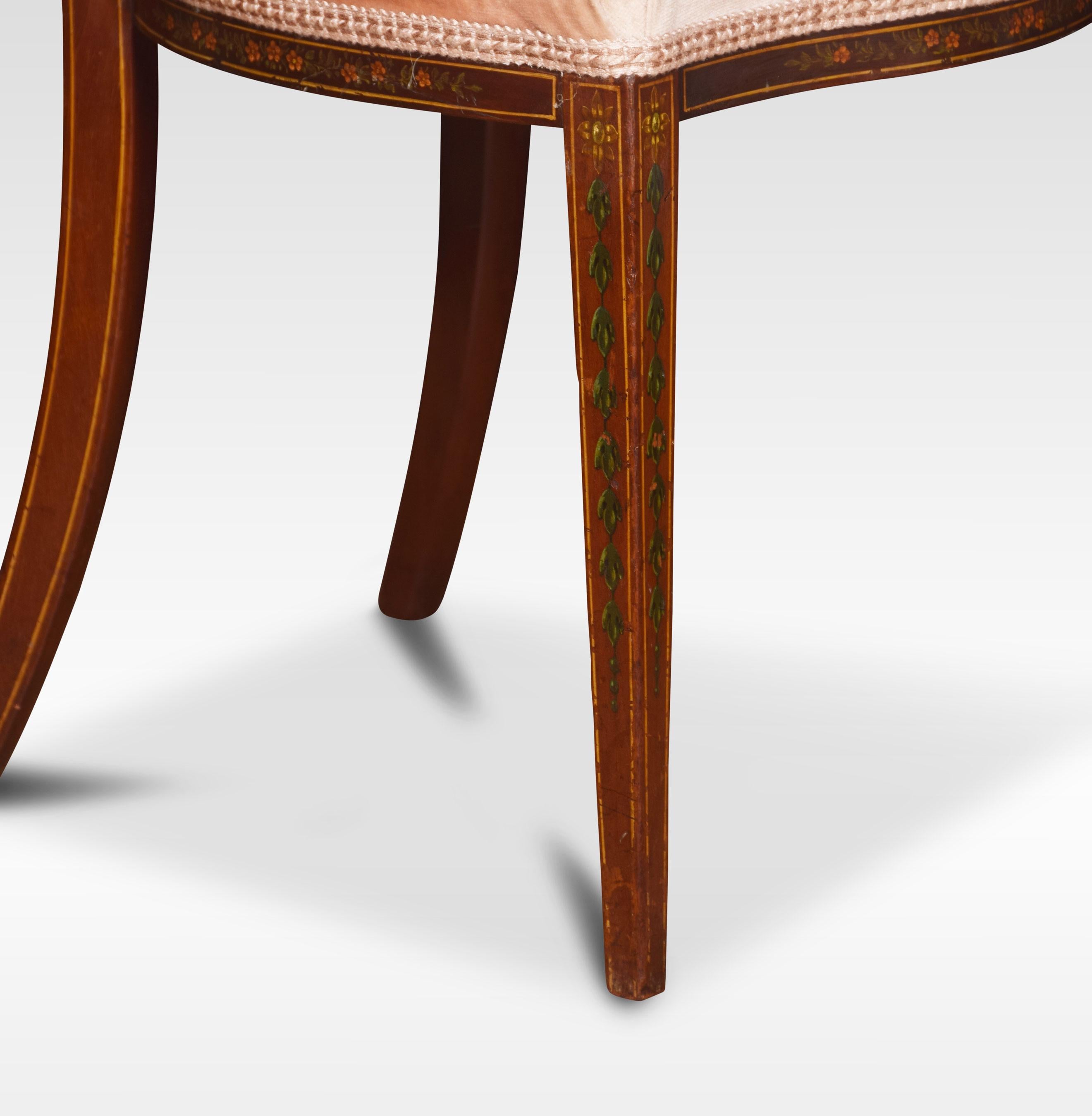 British Pair of 19th Century Side Chairs by Edwards and Roberts