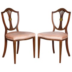 Pair of 19th Century Side Chairs by Edwards and Roberts