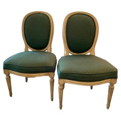 Paire de chaises d'appoint du XIXe siècle