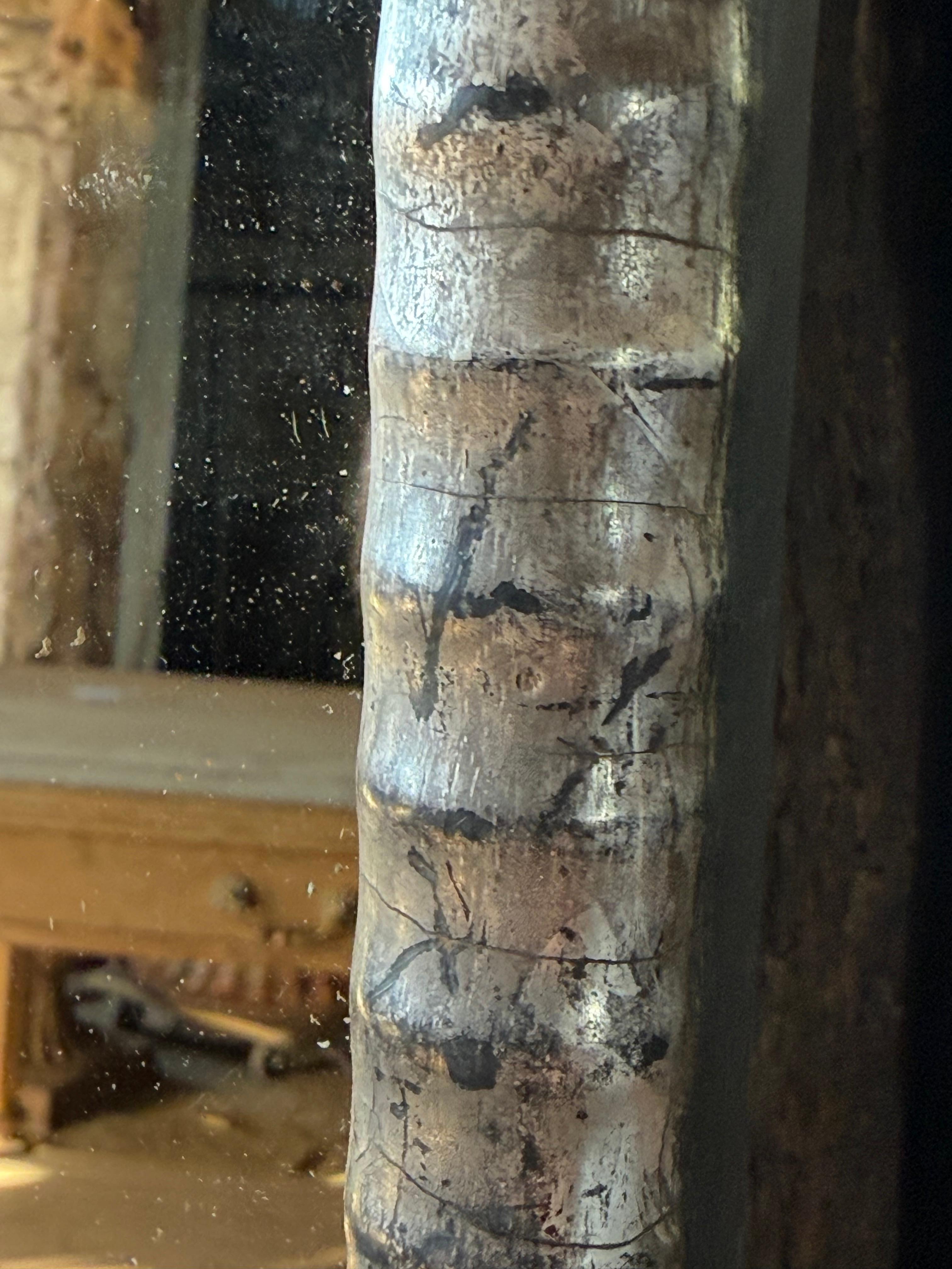 Pair Of 19th Century Silvered Wall Mirrors In Good Condition For Sale In Ongar, GB
