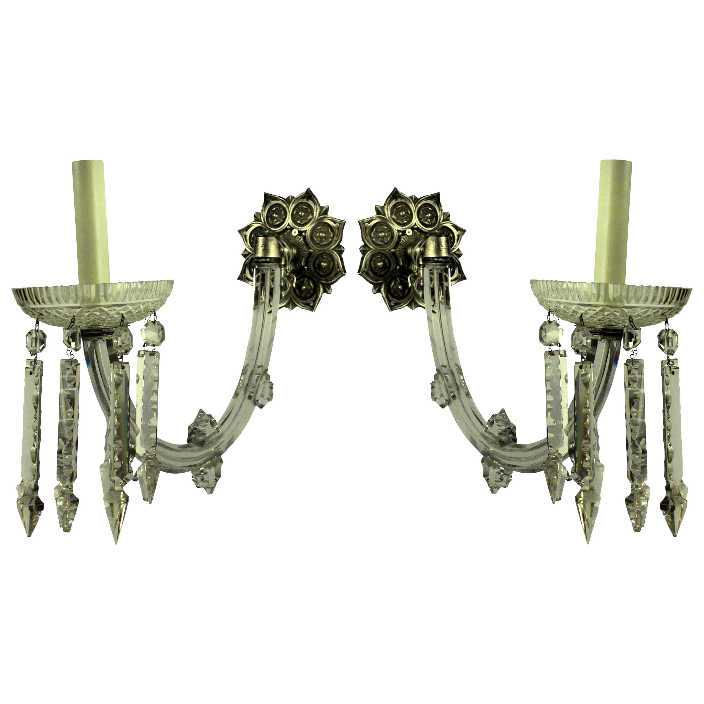 Pair of 19th Century Single Arm Sconces