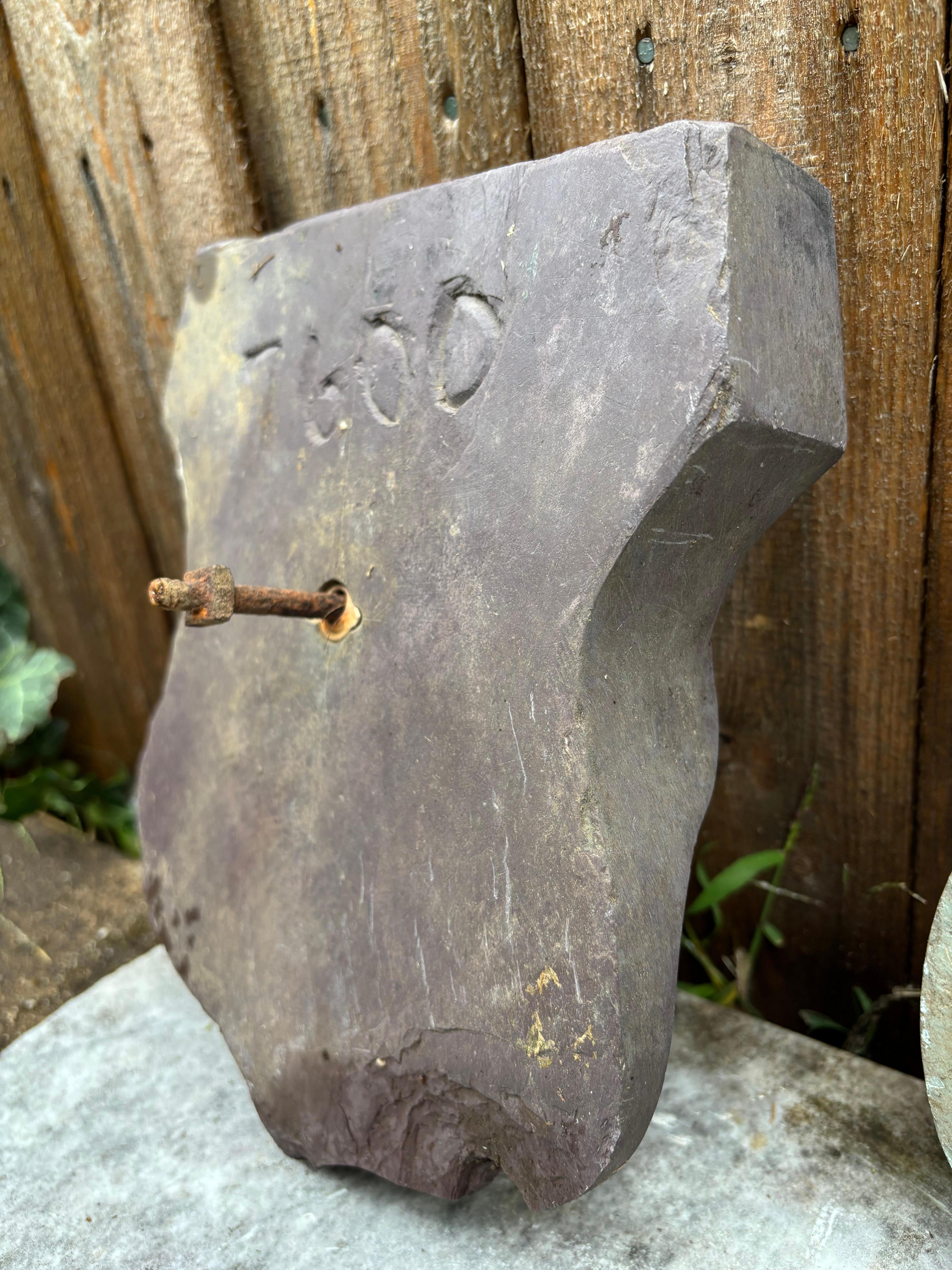 Pair of 19th Century Slate Armorial Shields, Architectural Elements For Sale 9