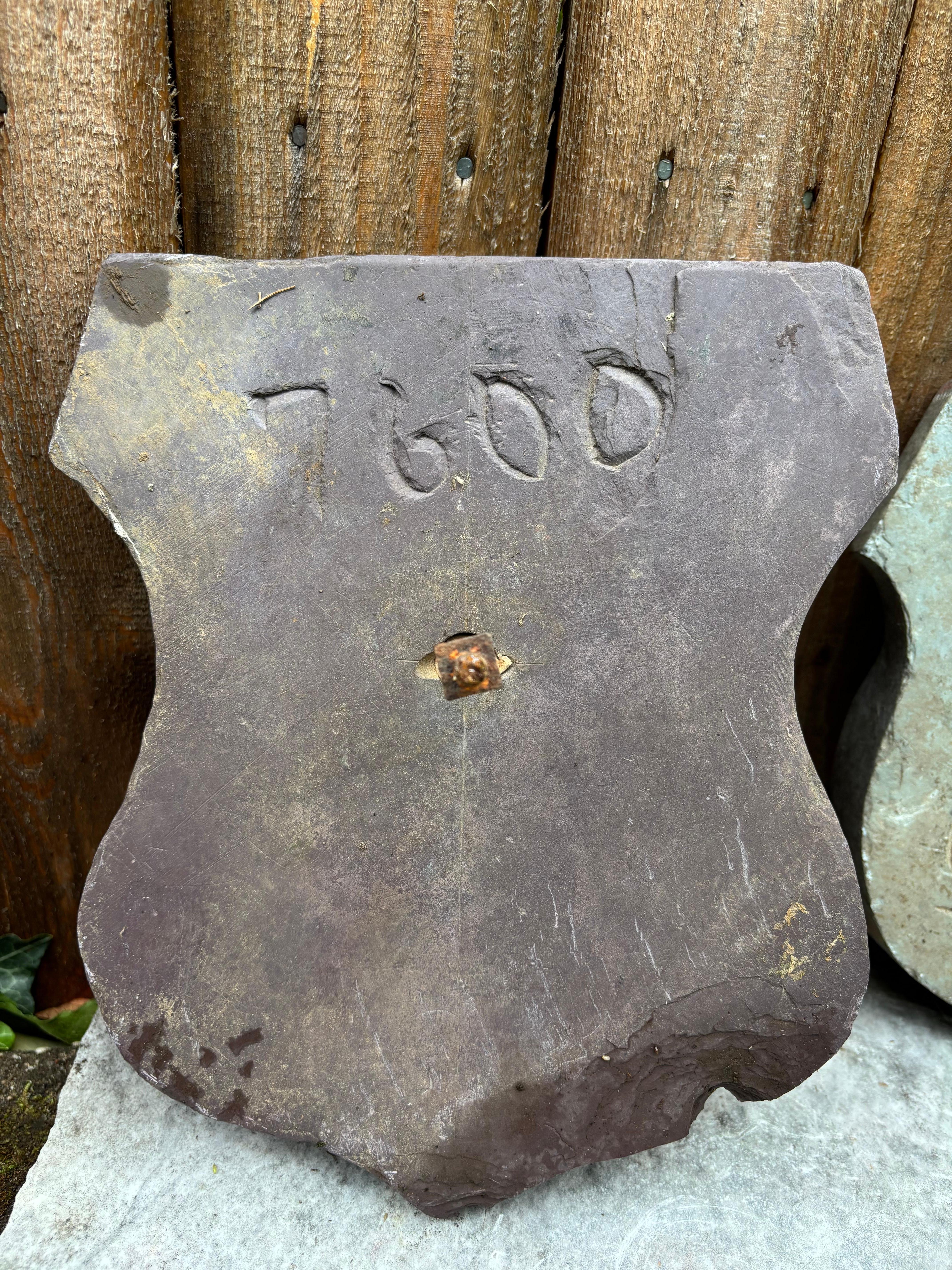 Pair of 19th Century Slate Armorial Shields, Architectural Elements For Sale 12