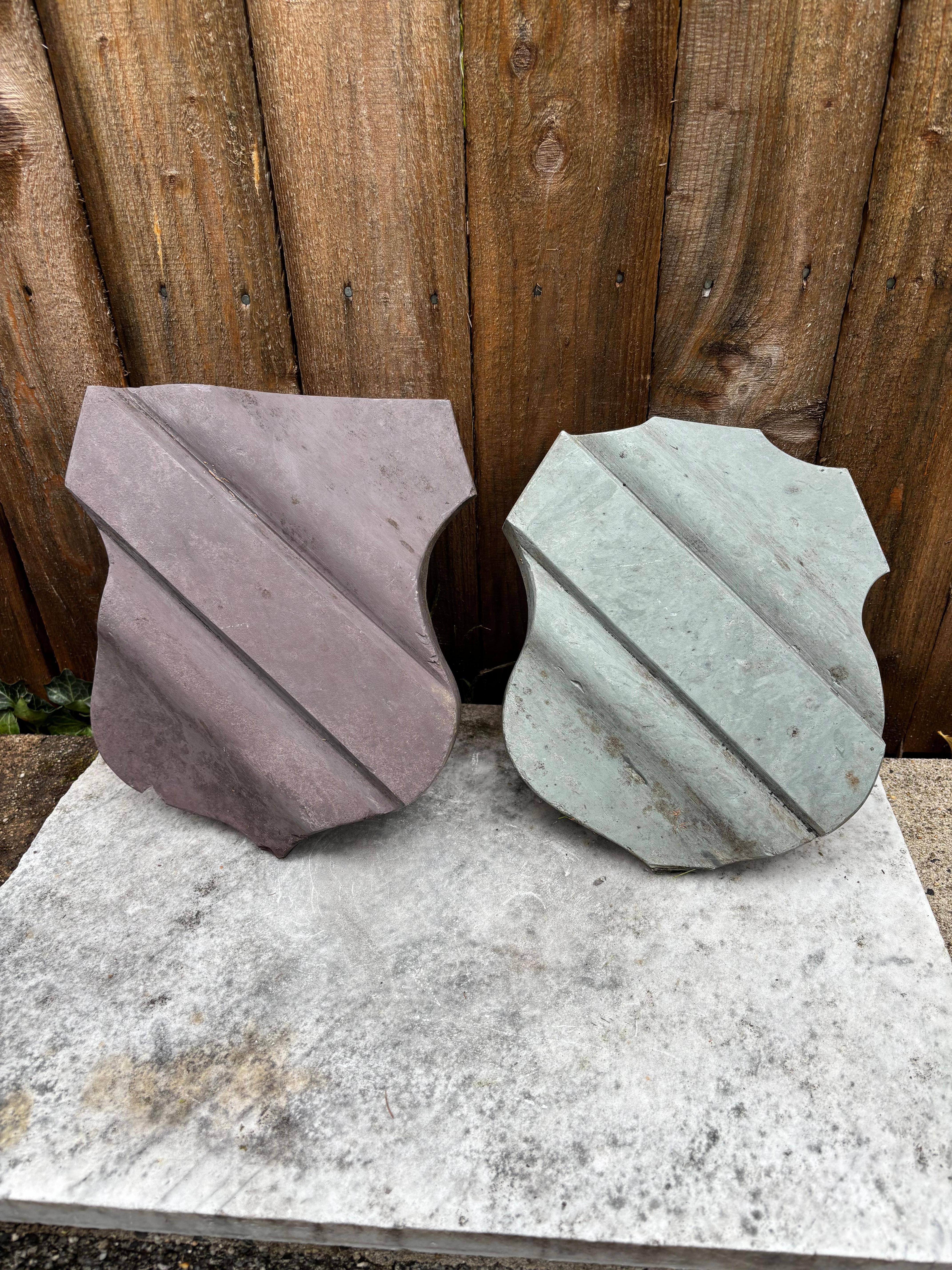 Pair of 19th Century Slate Armorial Shields, Architectural Elements For Sale 3