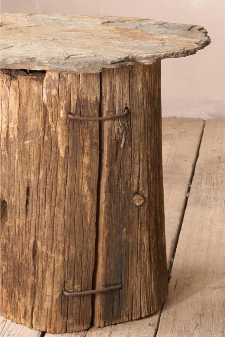 Pair of 19th century slate topped side tables In Excellent Condition For Sale In Malton, GB