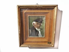 Pair of 19th Century Small English Paintings Sailor Men LAST PRICE