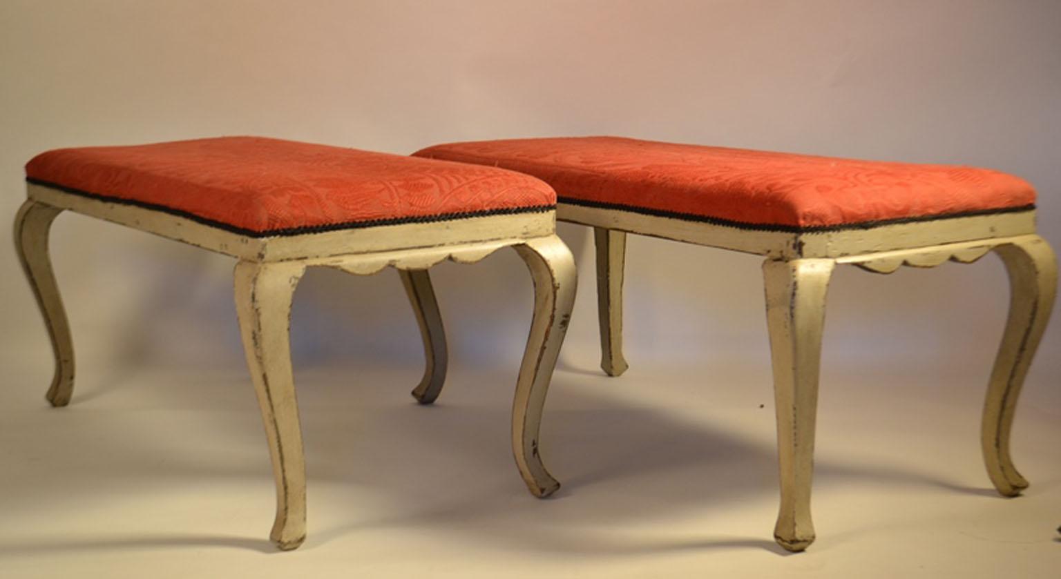 Pair of 19th Century Spanish Benches In Good Condition For Sale In Vista, CA
