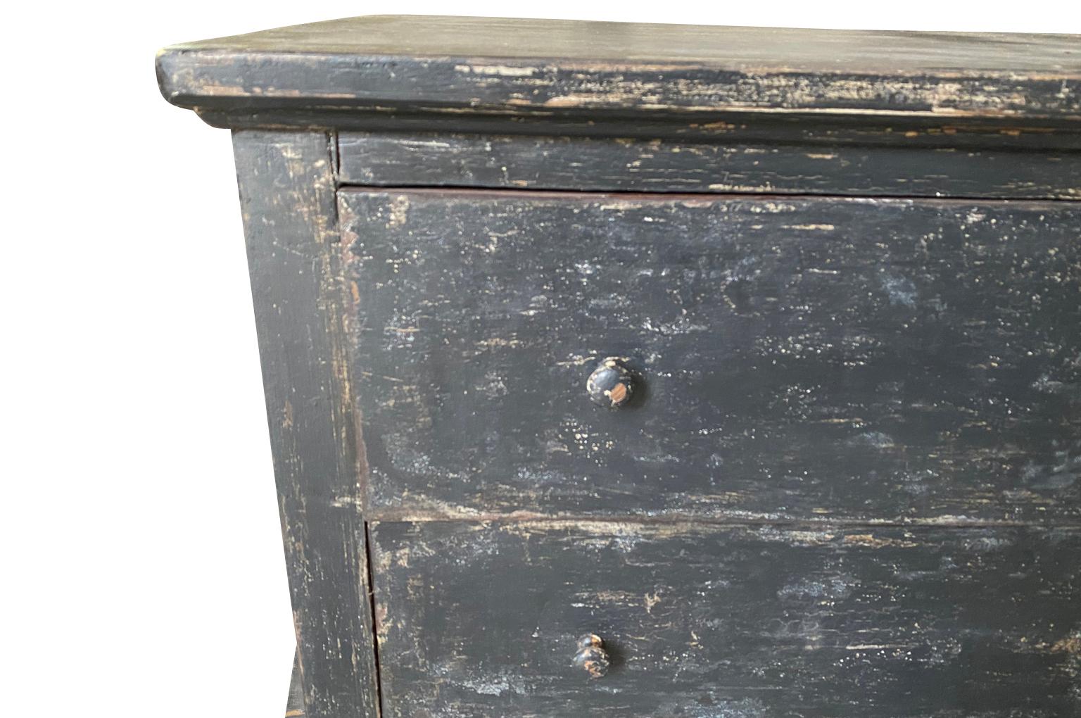 Pair of 19th Century Spanish Painted Commodes 7