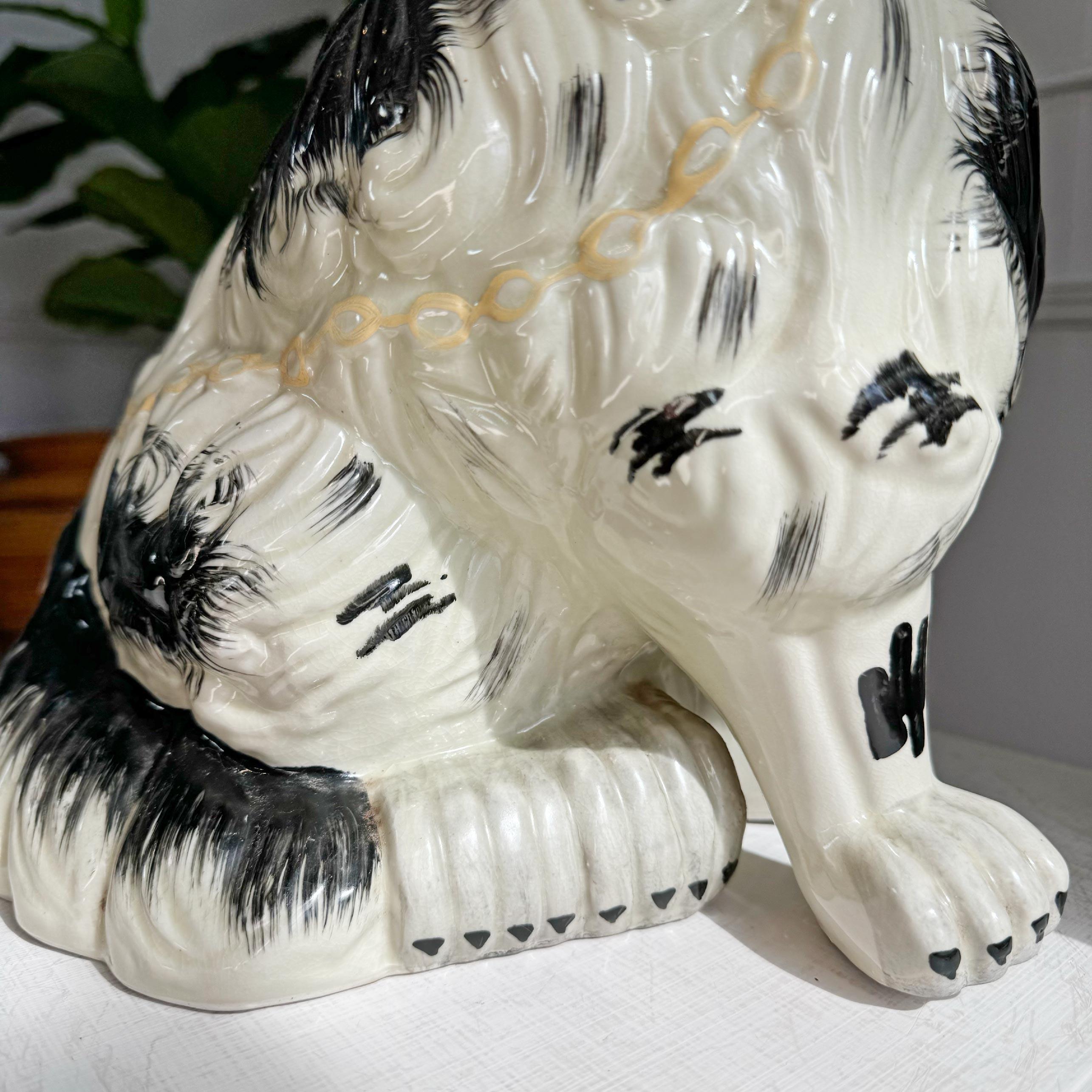  Pair of 19th Century Staffordshire Dogs For Sale 2