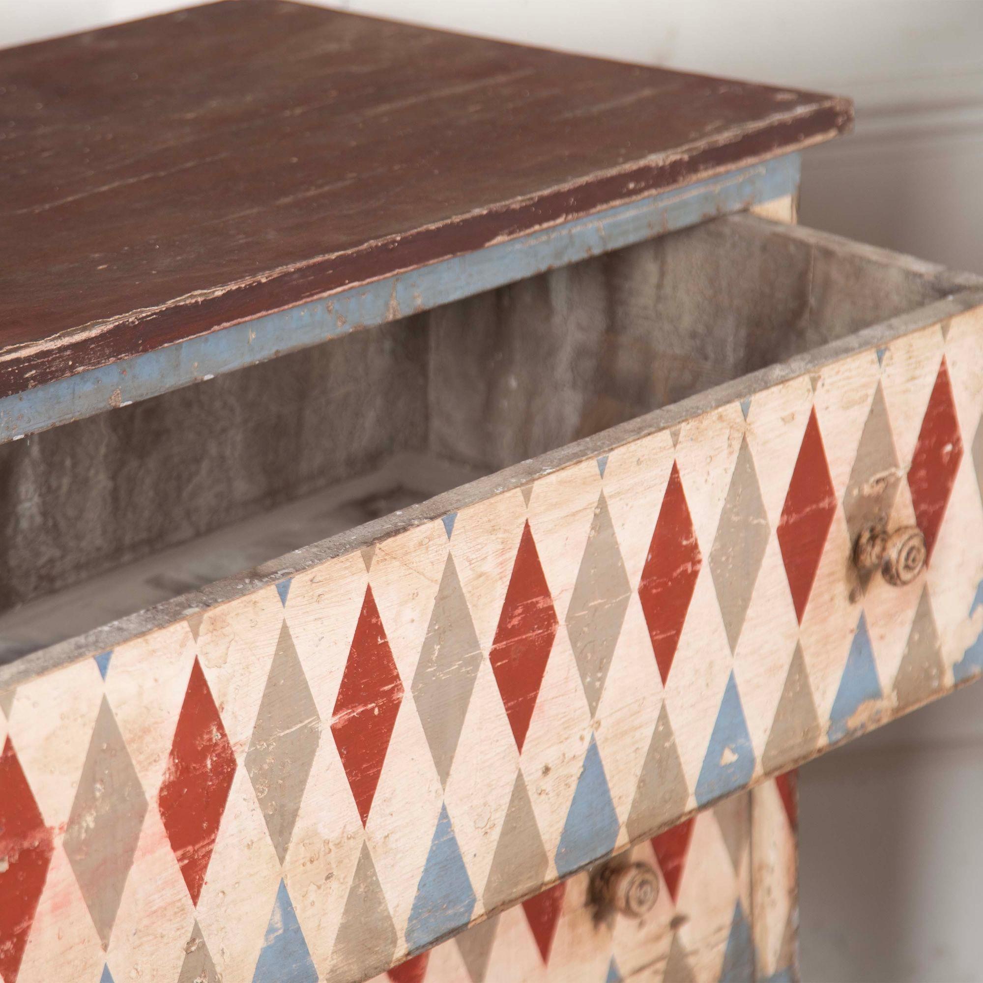 Pair of 19th Century Style Harlequin Commodes 7
