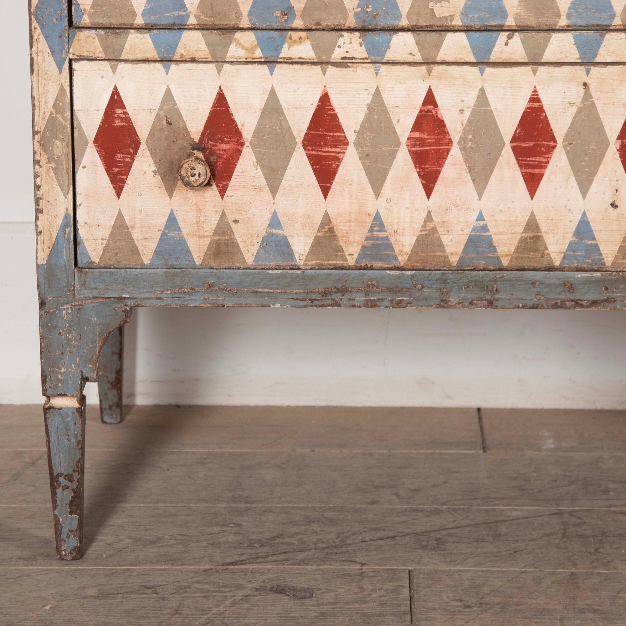 Pair of 19th Century Style Harlequin Commodes In Good Condition In Gloucestershire, GB