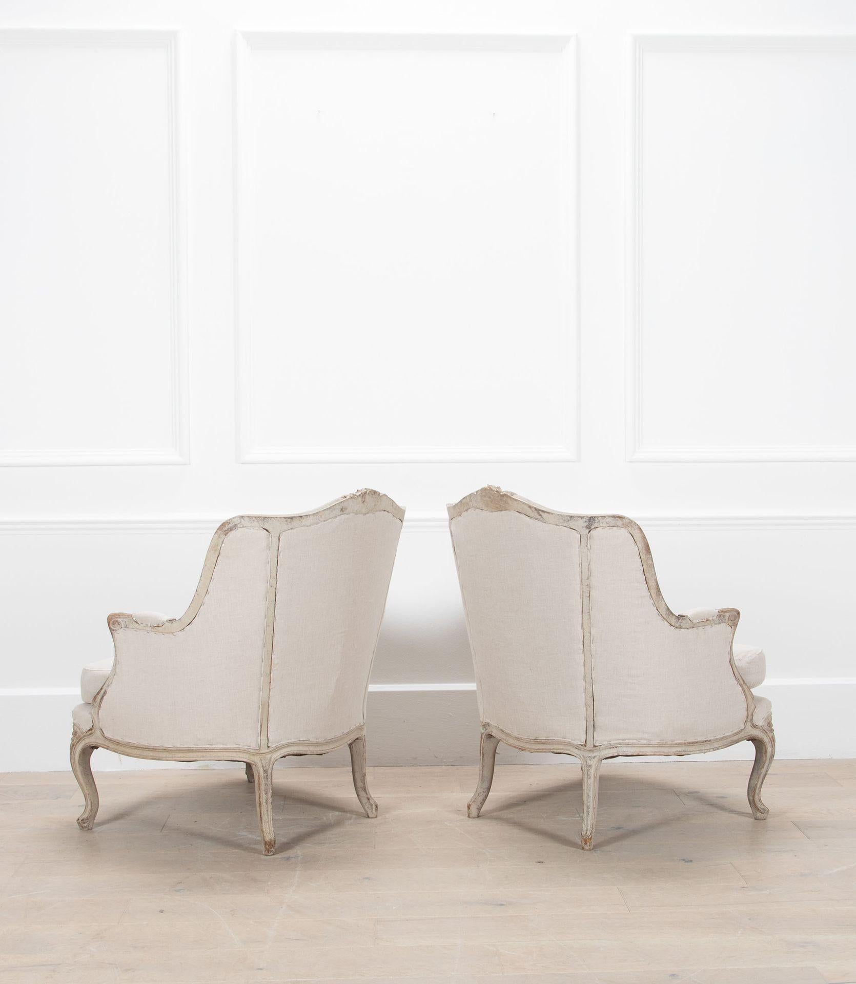Pareja de sillones suecos del siglo XIX en Bueno estado para la venta en Gloucestershire, GB