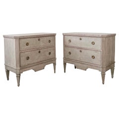 Pair of 19th Century Swedish Chest of Drawers