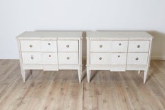 Pair of Swedish Gustavian Style Chests of Drawers