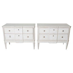 Pair of 19th Century Swedish Chests of Drawers Circa 1880