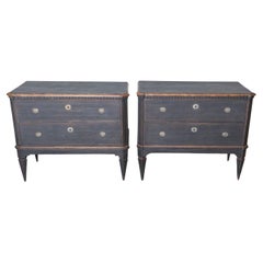 Pair of 19th Century Swedish Chests of Drawers