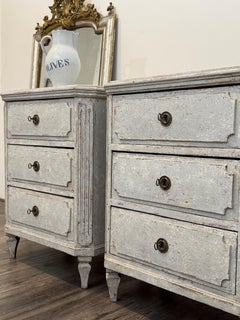 Pair Of 19th Century Swedish Commodes