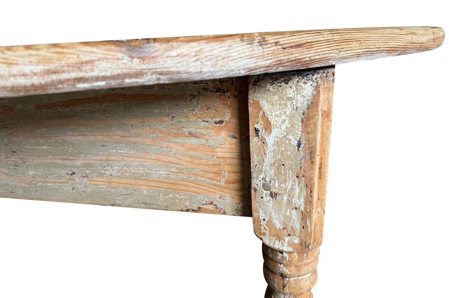 Pair Of 19th Century Swedish Demi Lune Console Tables For Sale 2