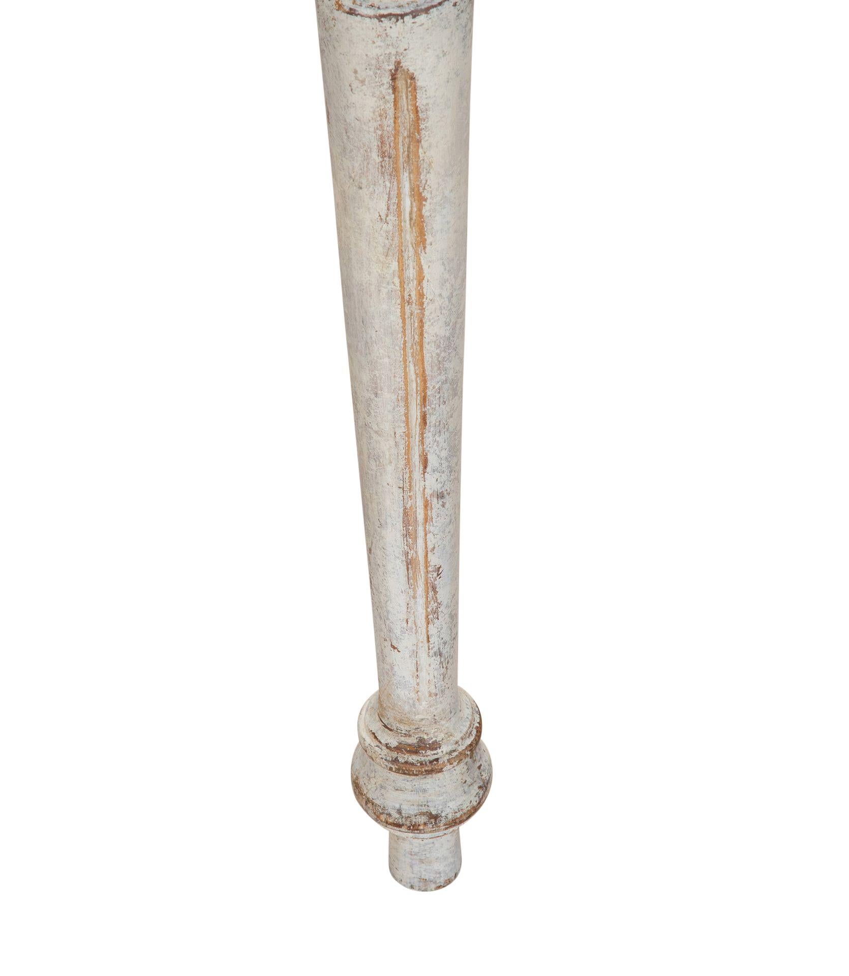 Pair of 19th Century Swedish Demi Lunes For Sale 1