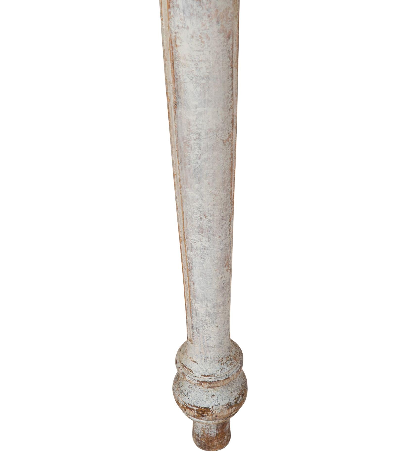 Pair of 19th Century Swedish Demi Lunes For Sale 2