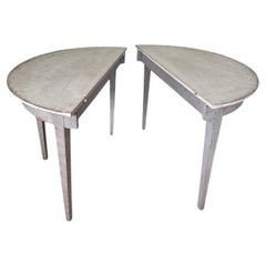 Tavoli in Wood Demi-lune