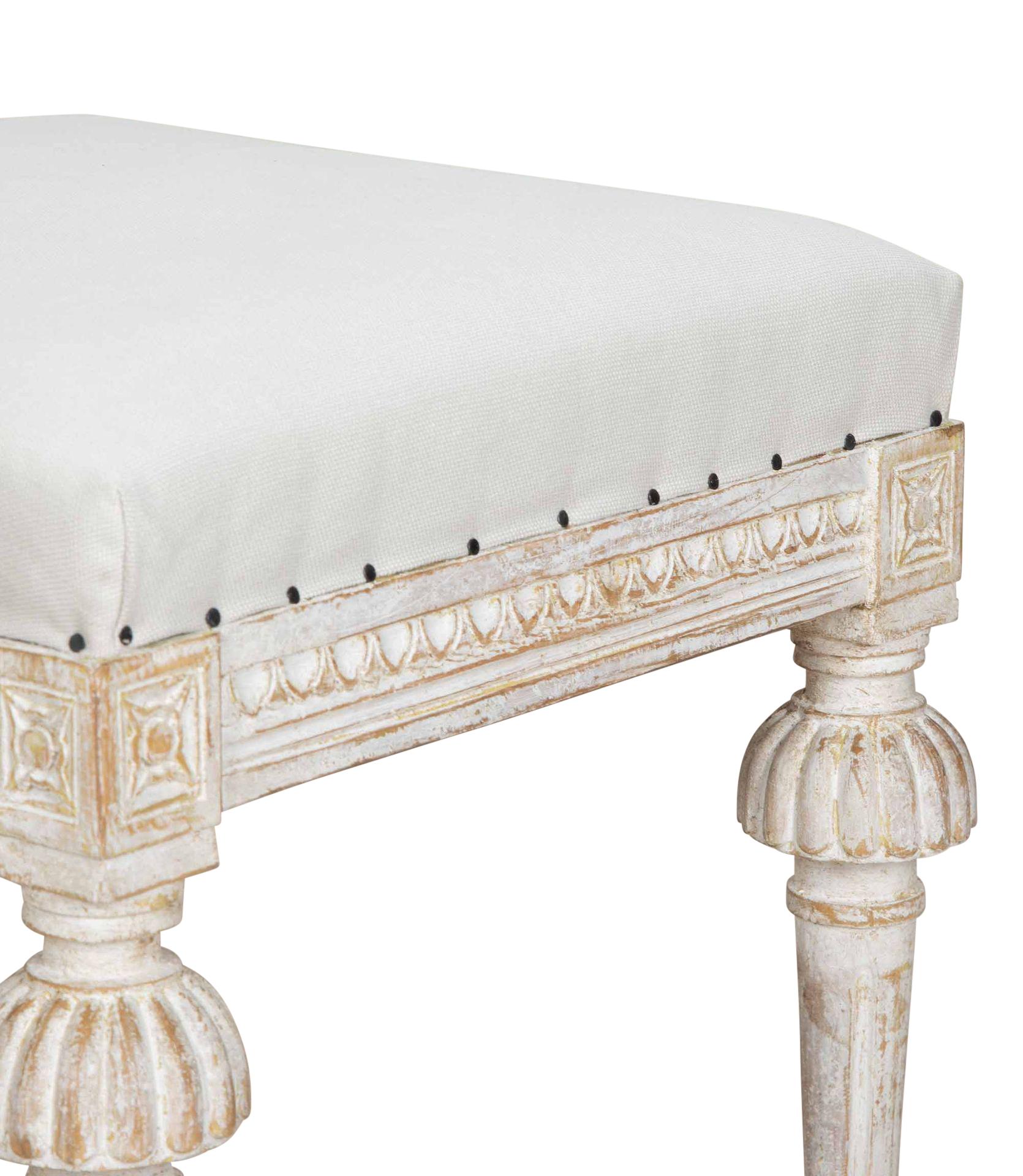 Wood Pair of 19th Century Swedish Footstools For Sale