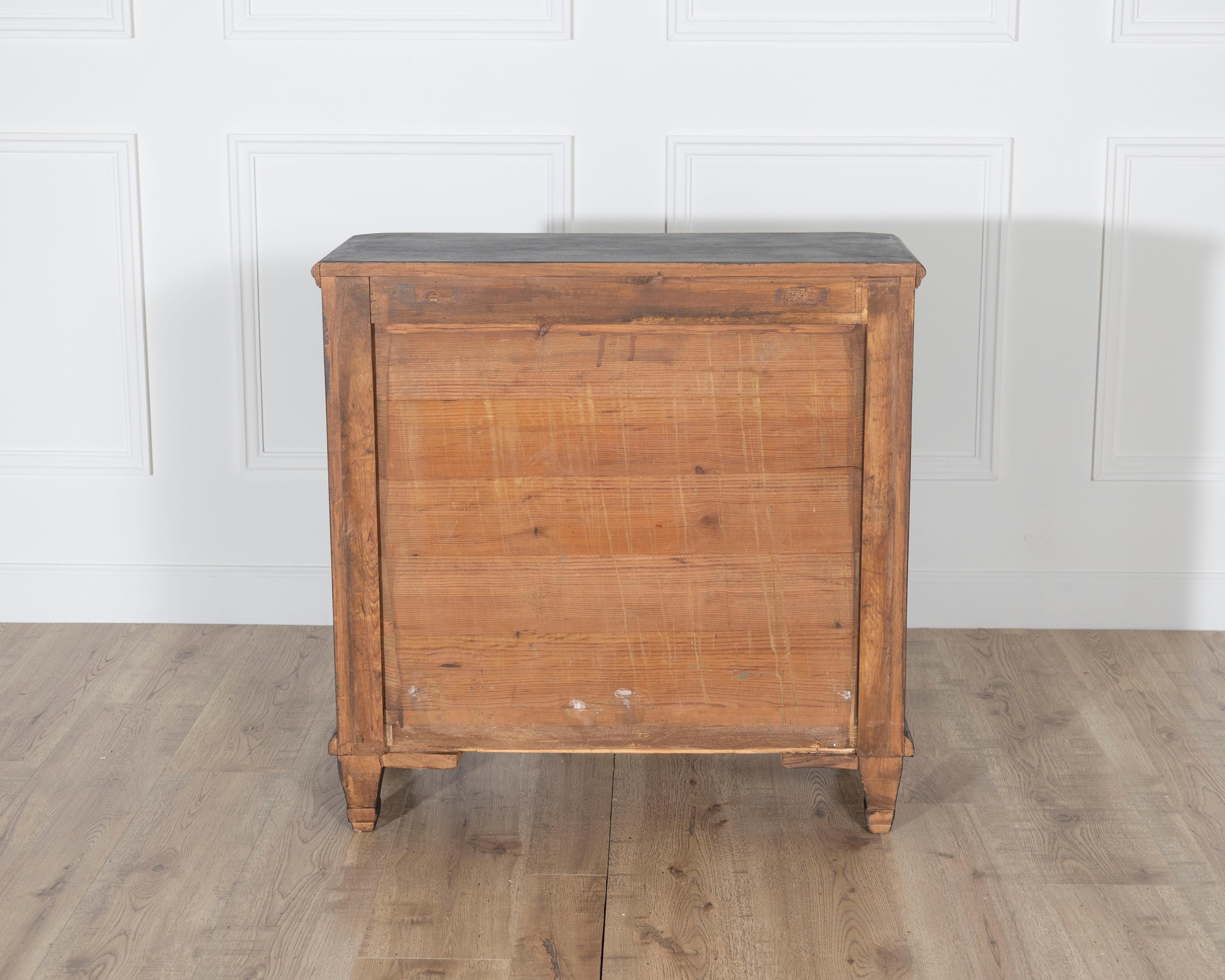 Pair of 19th Century Swedish Painted Chests of Drawers For Sale 6