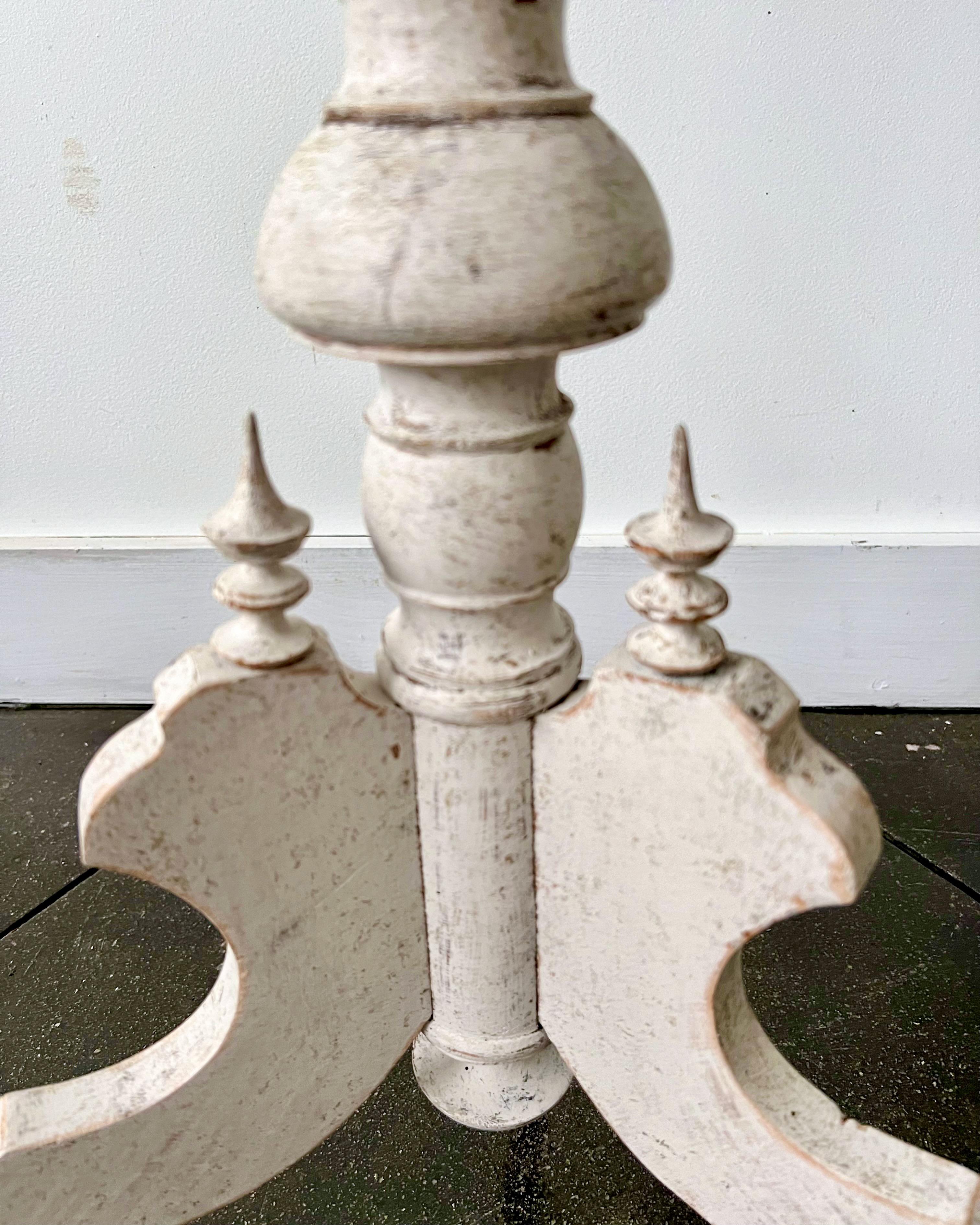 Pair of 19th Century Swedish Pedestal Tables For Sale 2