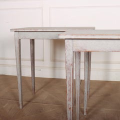 Pair of 19th Century Swedish Side Tables