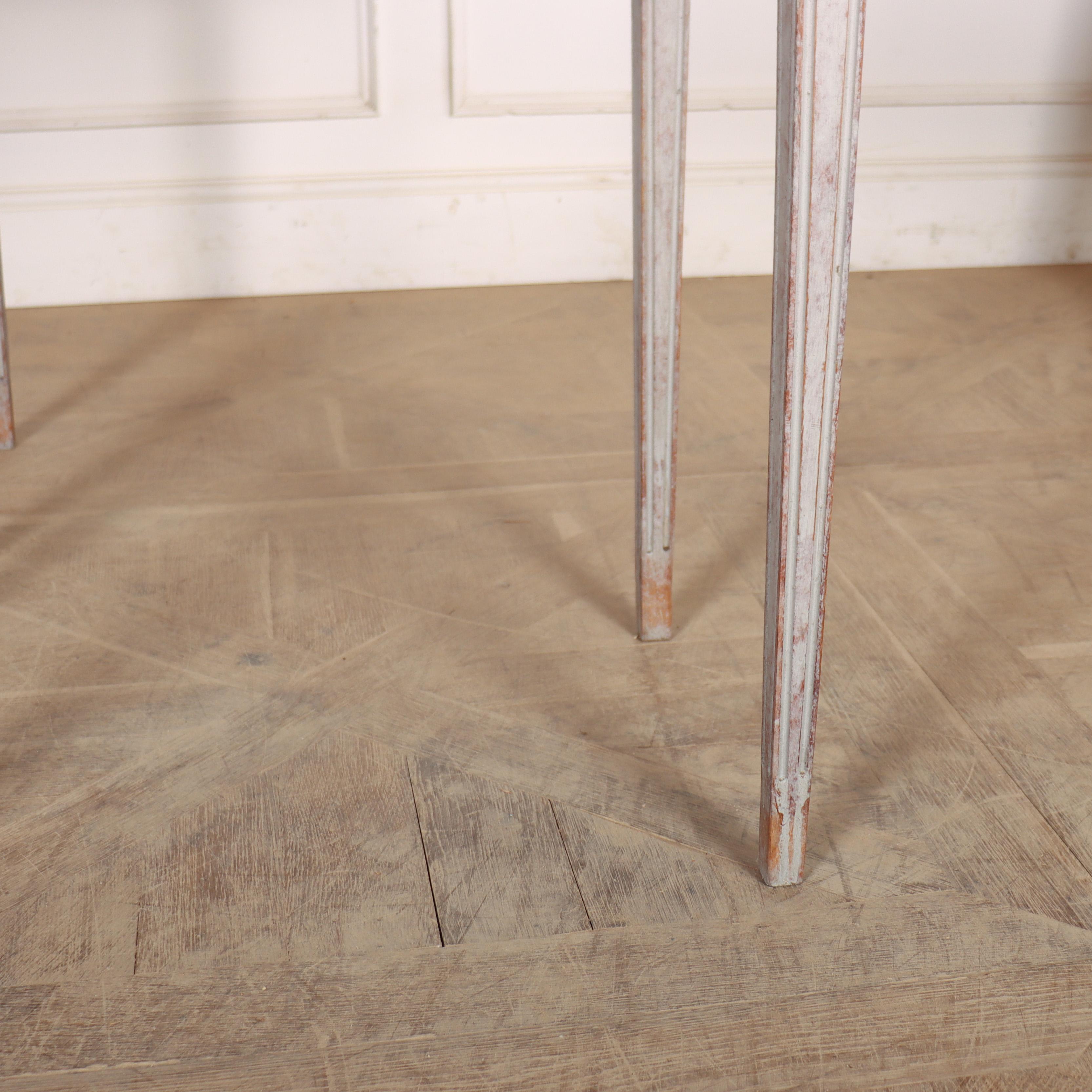 Pair of 19th Century Swedish Side Tables In Good Condition For Sale In Leamington Spa, Warwickshire