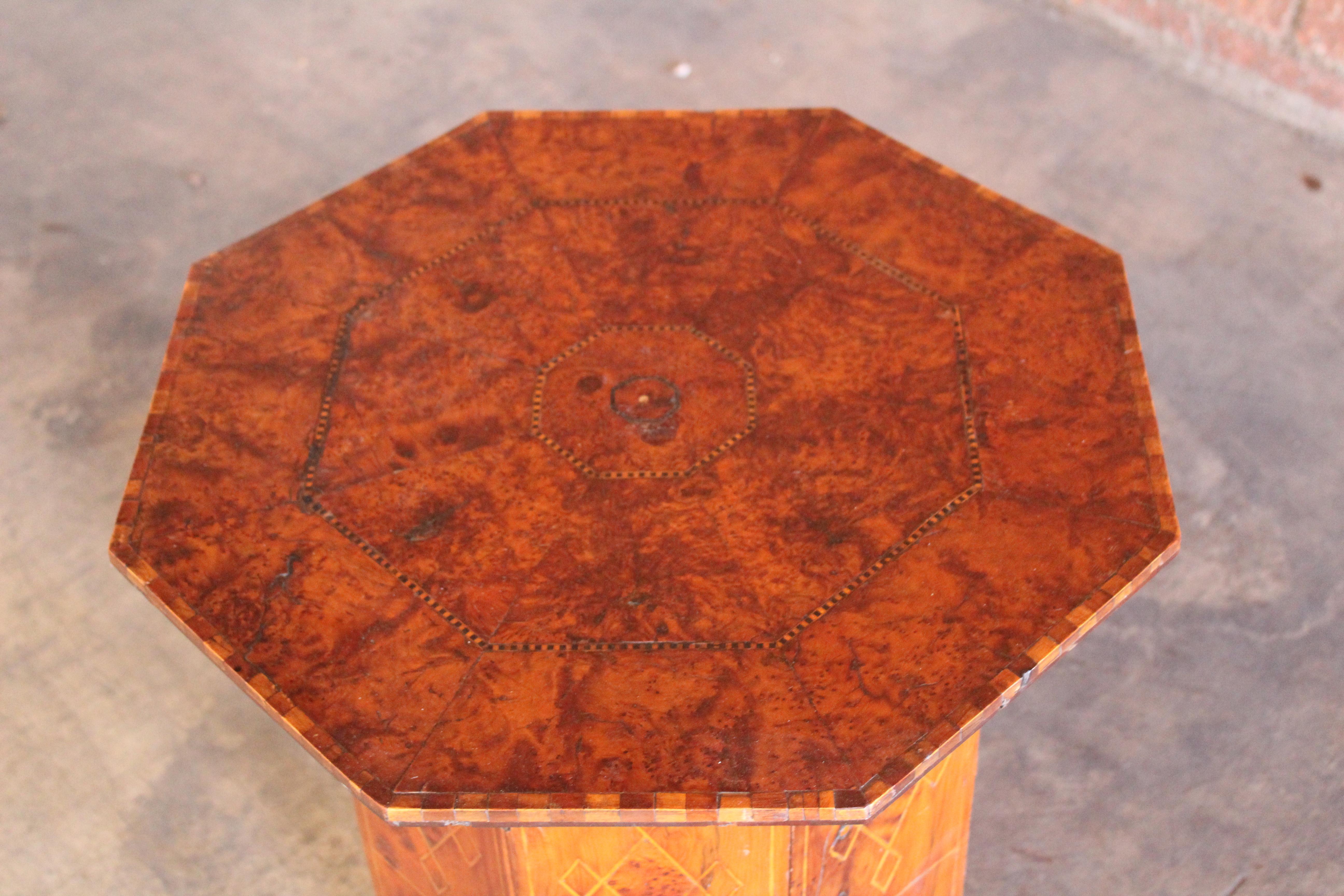 Pair of 19th Century Syrian Inlaid Side Tables 4