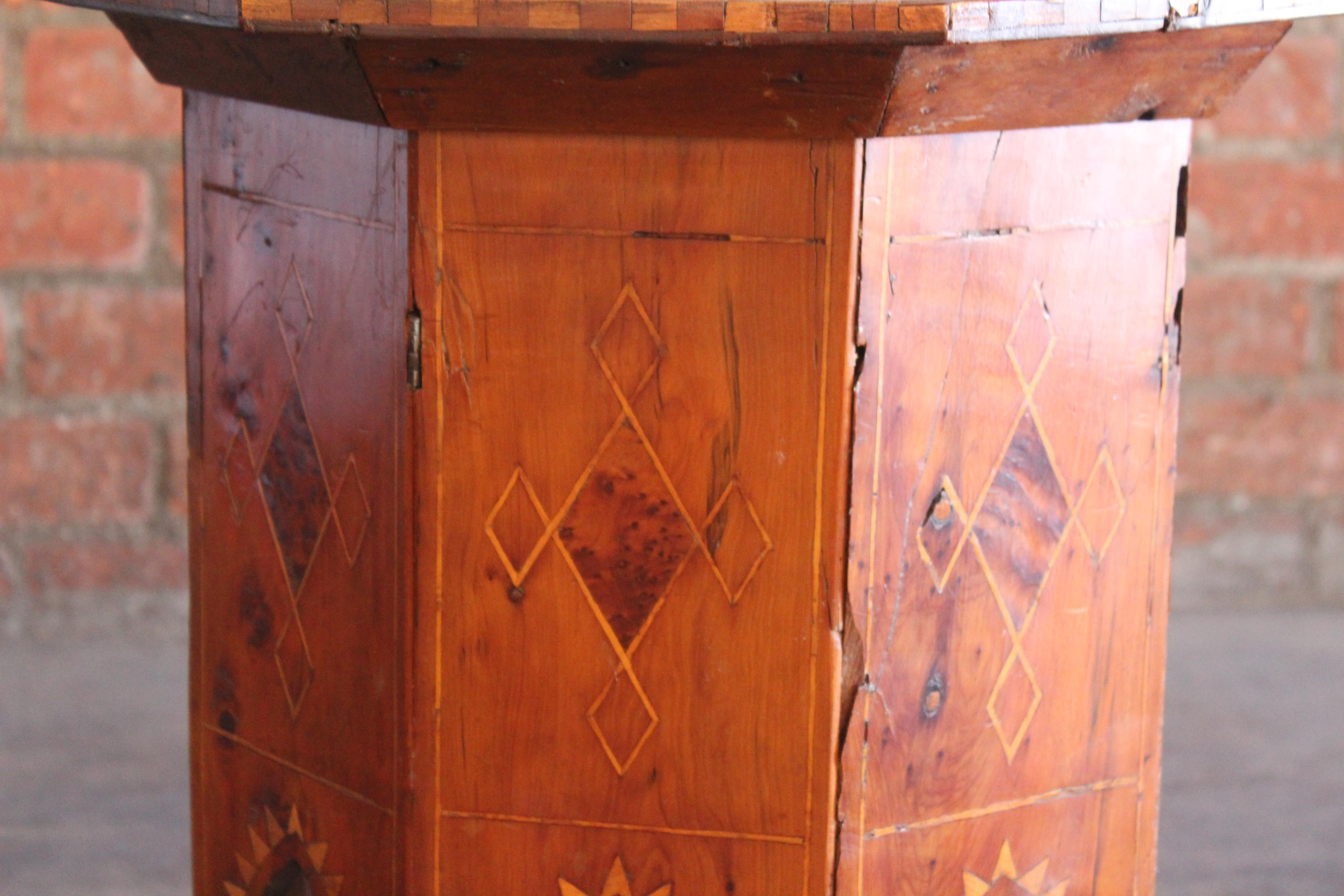 Pair of 19th Century Syrian Inlaid Side Tables 9