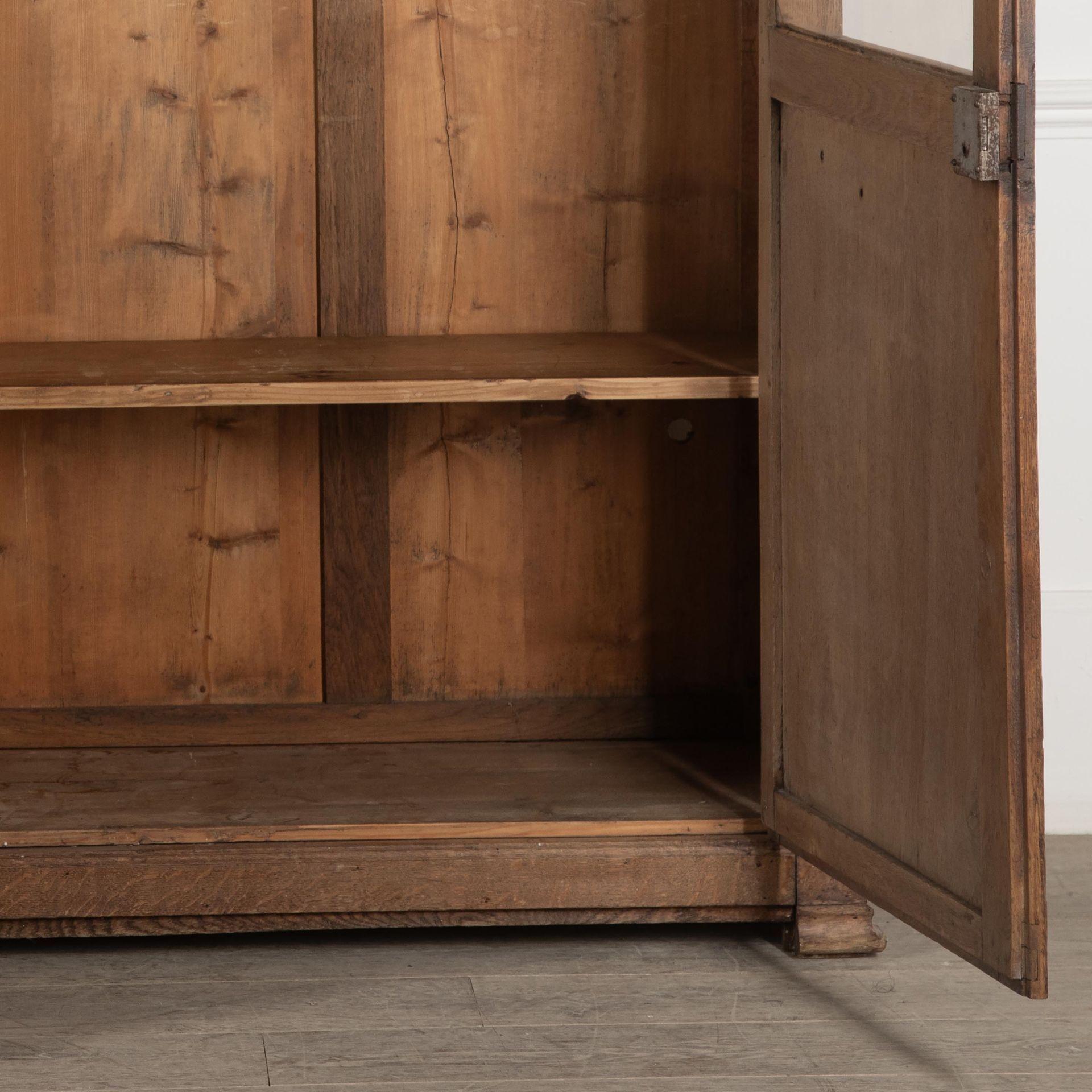 Pair of 19th Century Tall Oak Bookcases 2