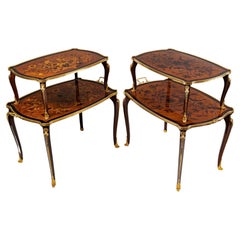 Pair of 19th Century Tea Tables, Napoleon III Period
