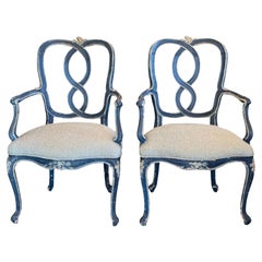 Pair of 19th Century Venetian Chairs