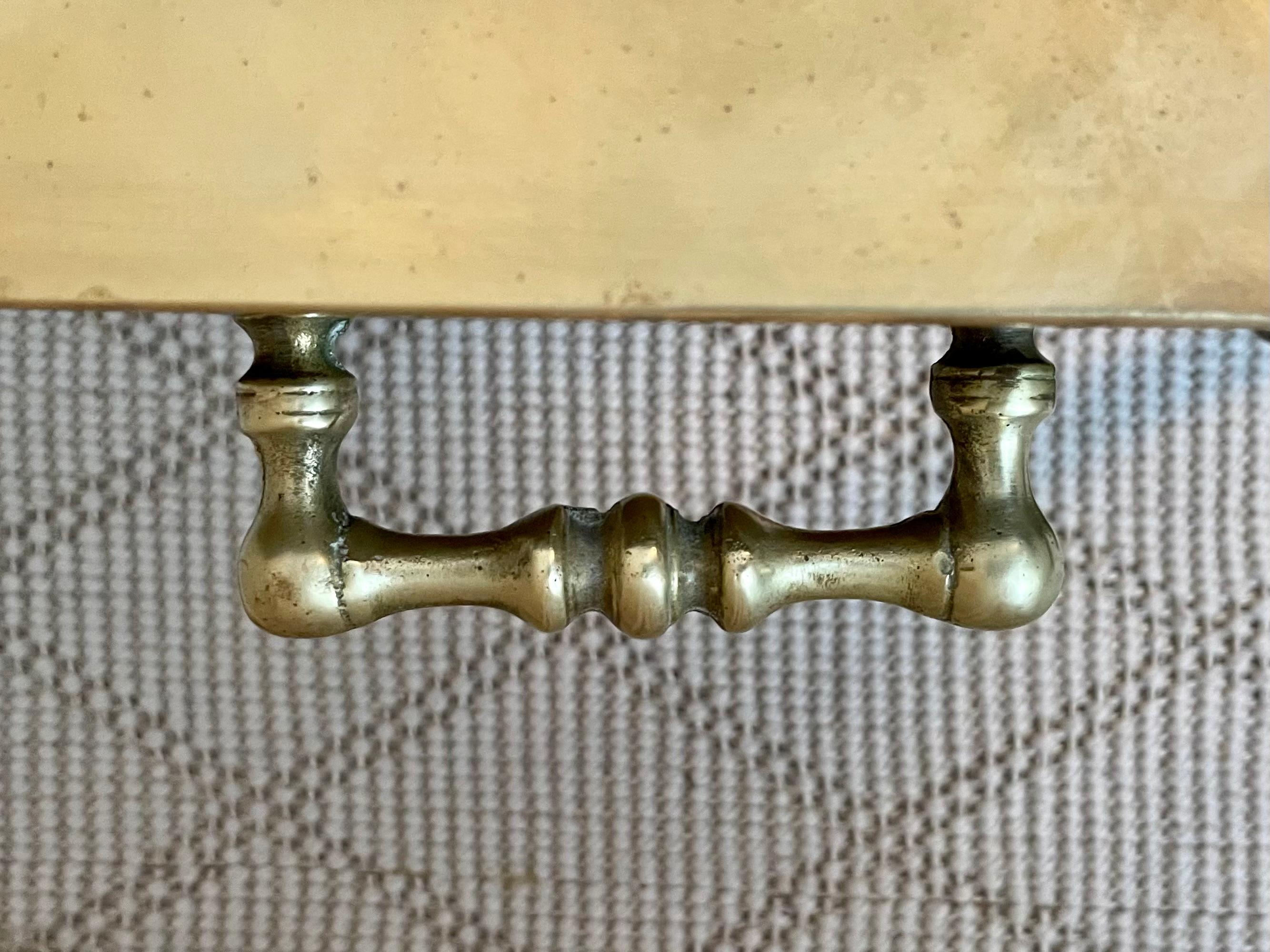 Pair of 19th Century Victorian Brass Footman Stools 10