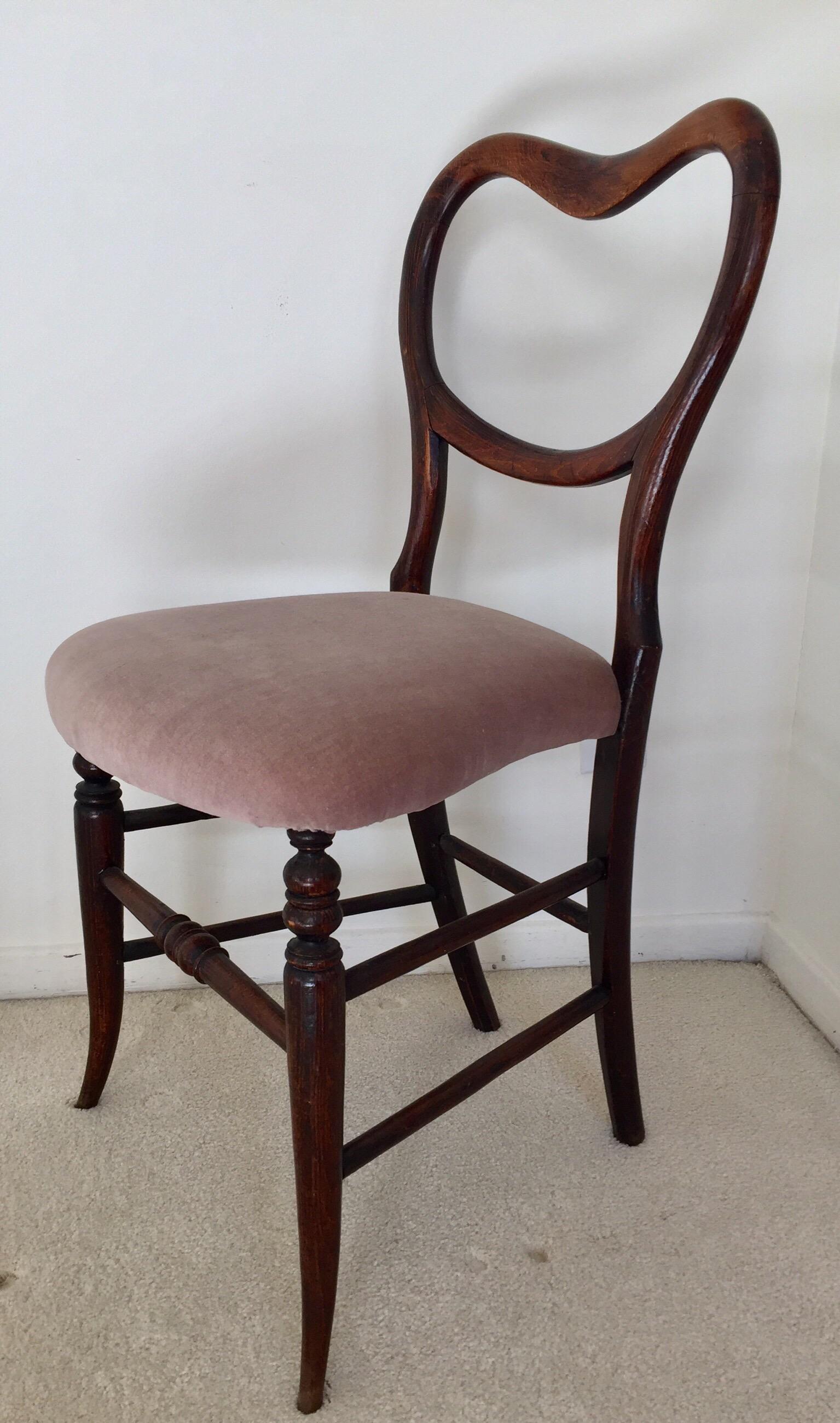 Pair of 19th Century Victorian Walnut Chairs 5