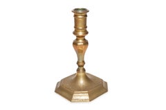 Pair of 19th Century Vintage Brass Candleholders