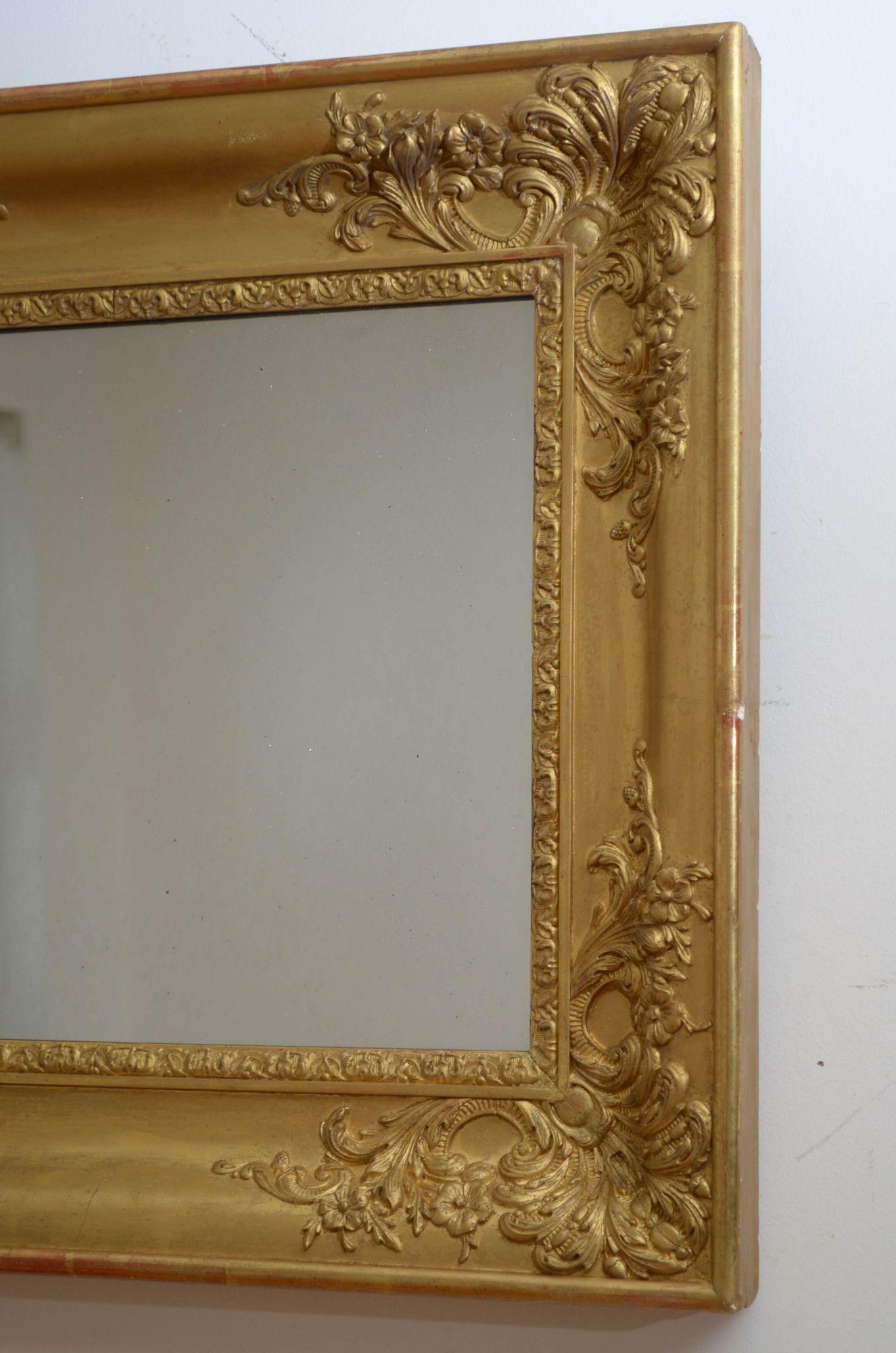 Pair of 19th Century Wall Mirrors In Good Condition For Sale In Whaley Bridge, GB