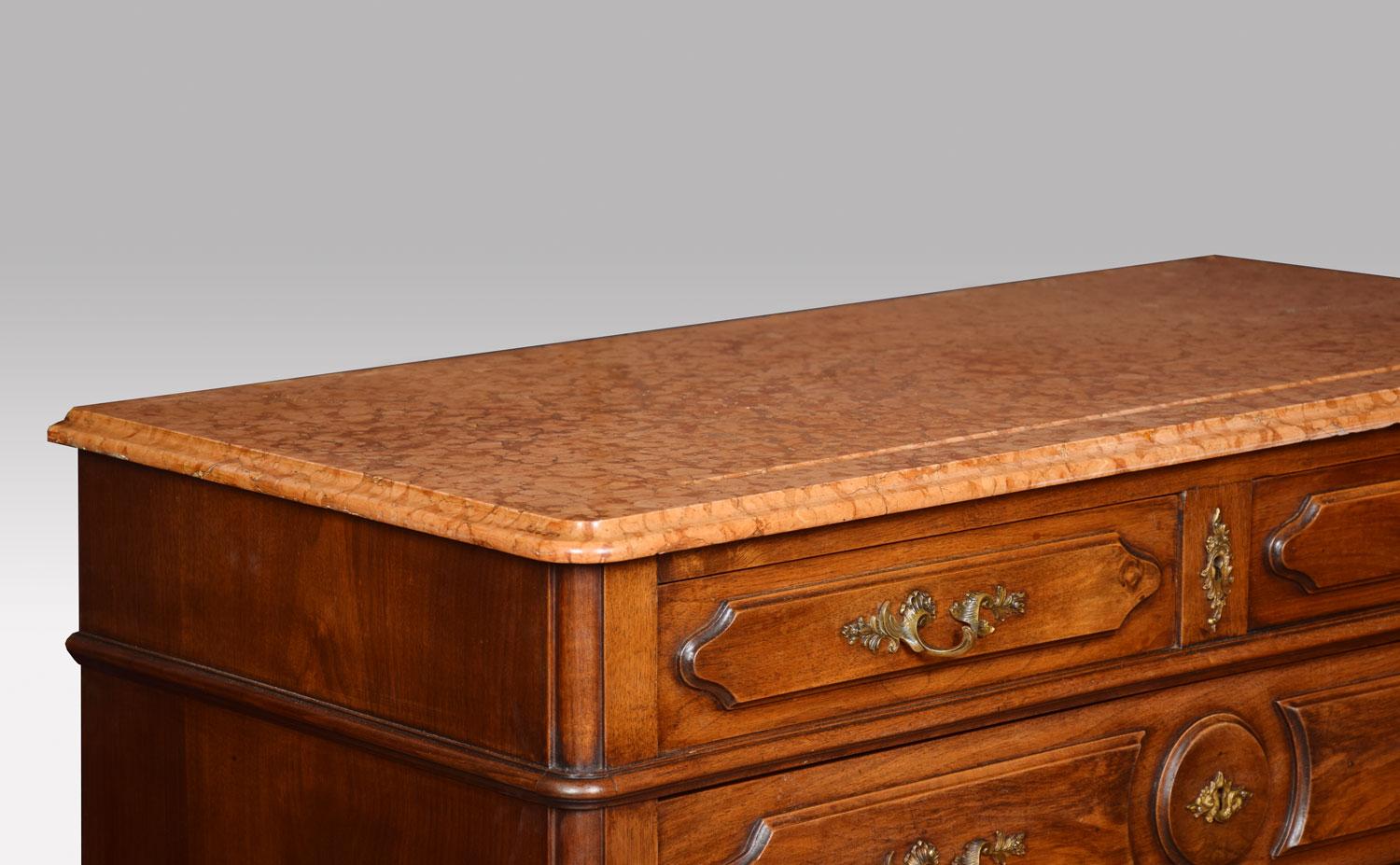 Pair of 19th Century Walnut Chest of Draws In Good Condition In Cheshire, GB