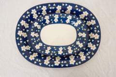 Pair of 19th Century Wedgwood Pearlware Platters