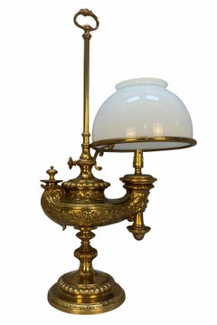 Pair Of 19th Century Wild & Wessel Desk Lamps