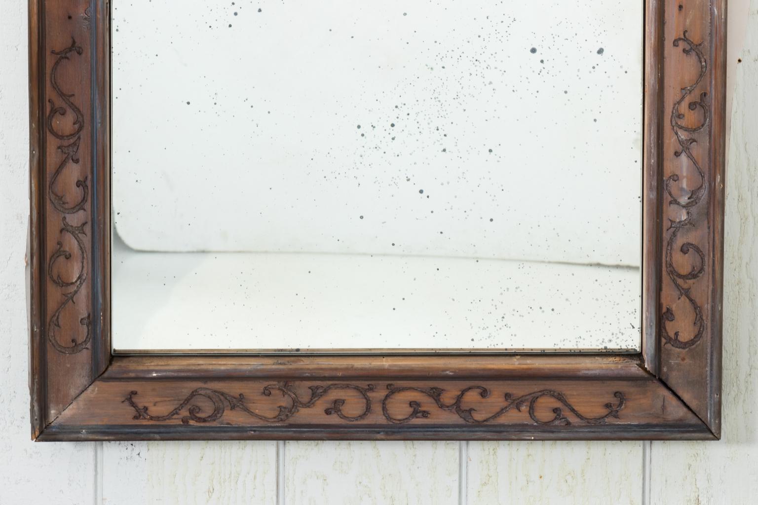 Pair of 19th Century Window Frame Mirrors For Sale 10