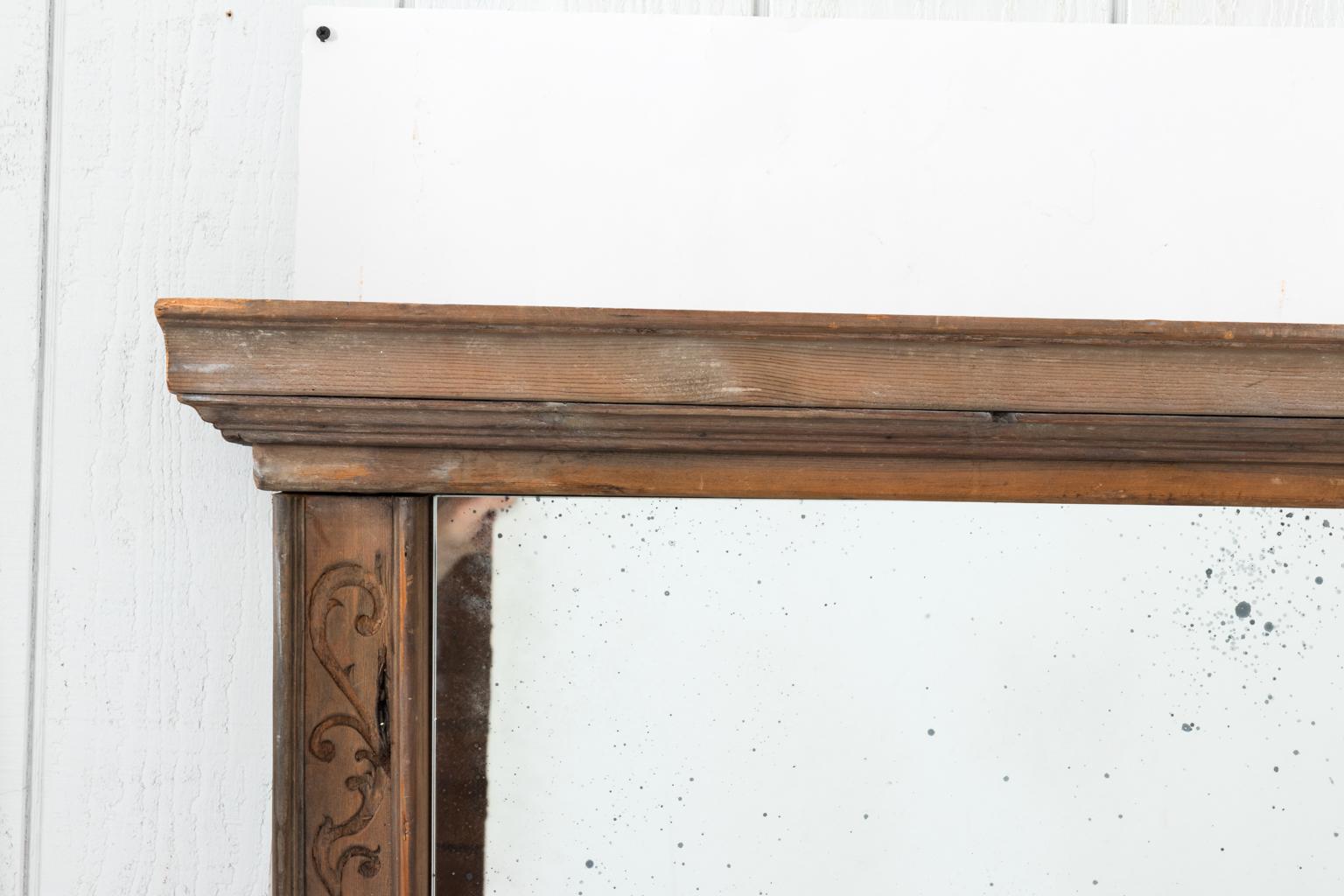 Pair of 19th Century Window Frame Mirrors For Sale 2