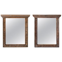 Pair of 19th Century Window Frame Mirrors