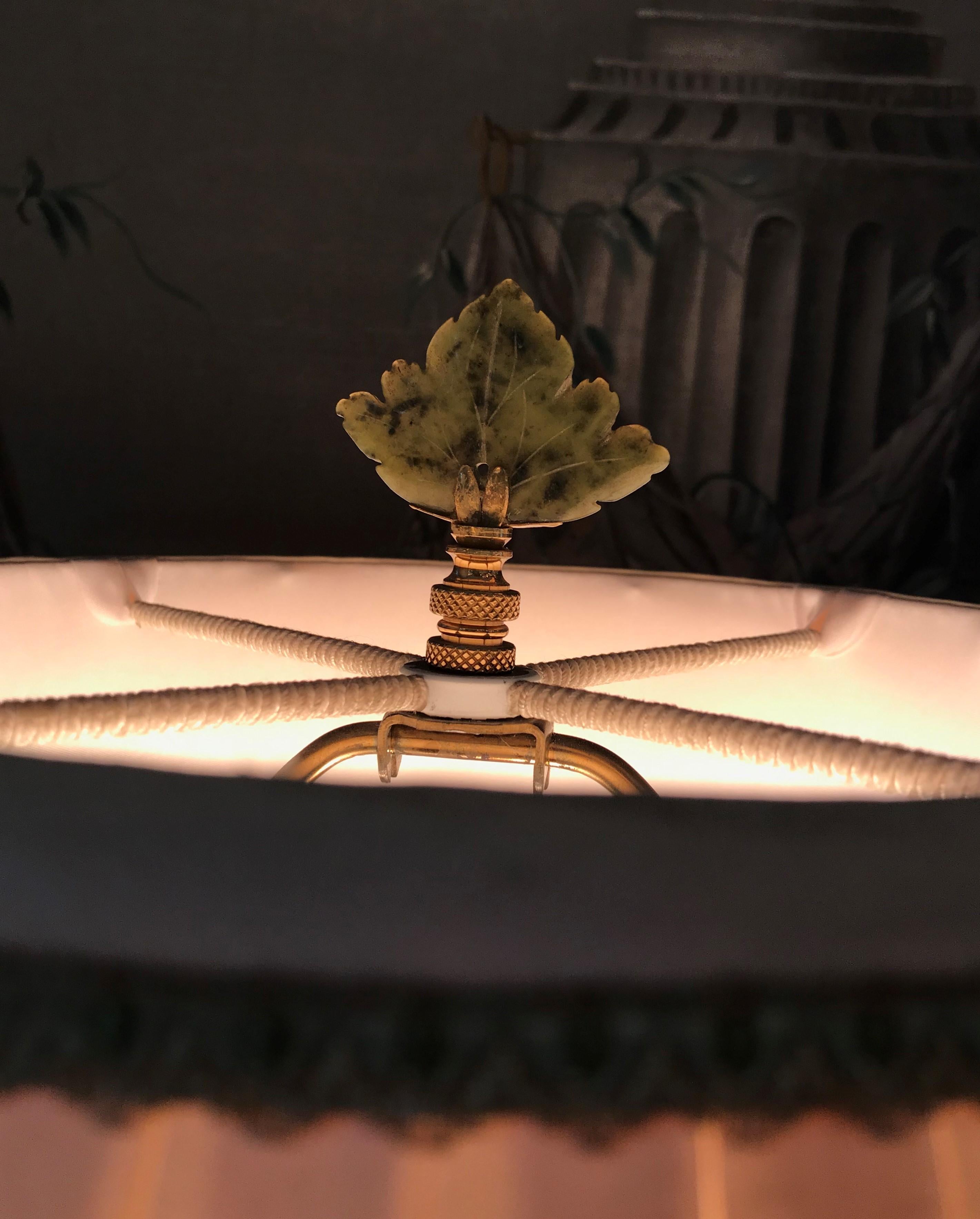 European Pair of 19th Century Yellow Chinese Vases Made into Lamps