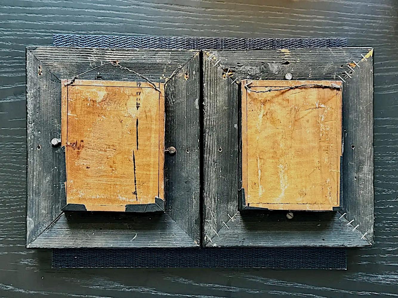 Pair of 19th-century Limewood Carvings of Romantic Tyrolean Scenes In Good Condition For Sale In San Francisco, CA