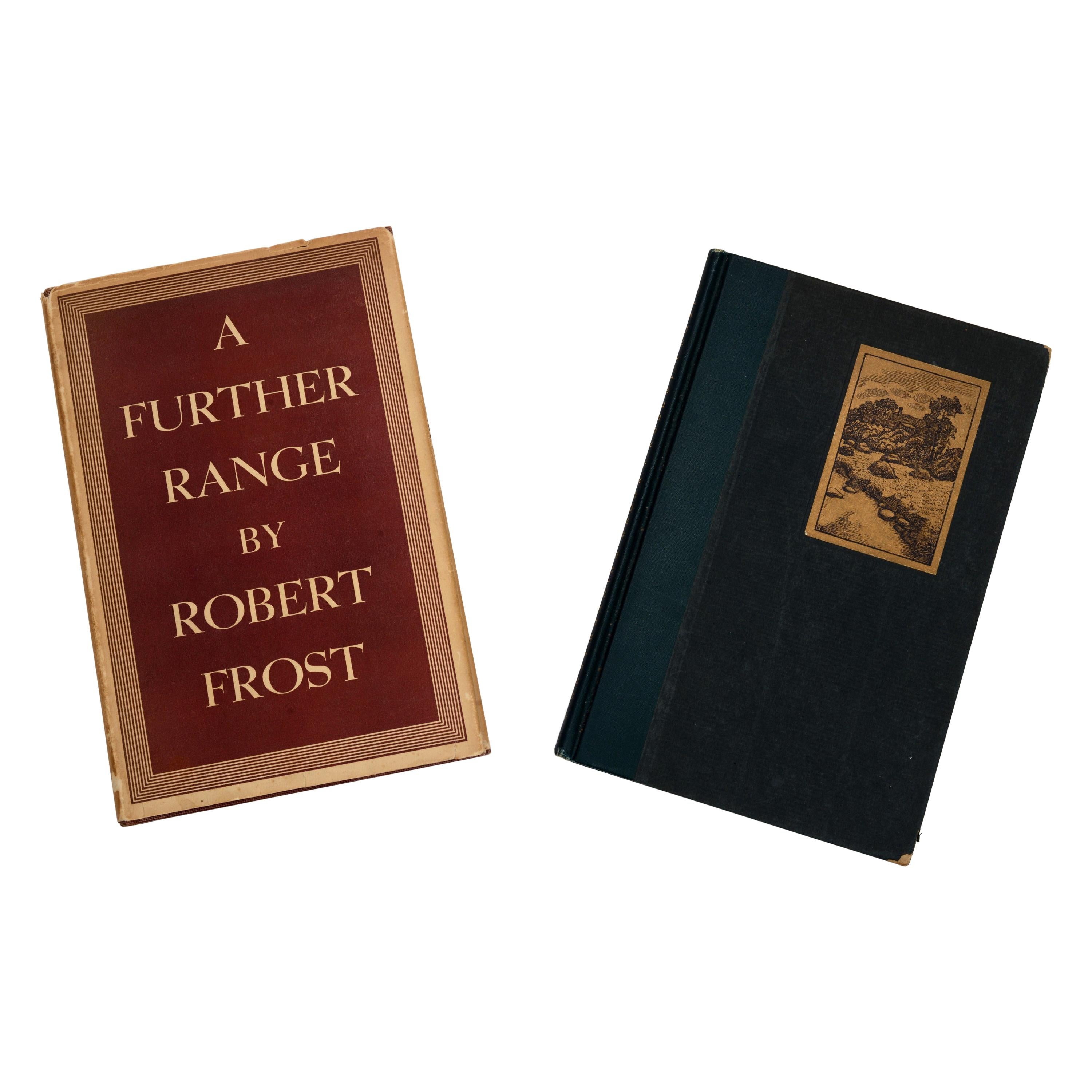 Pair of 1st Edition Poetry Books By Robert Frost