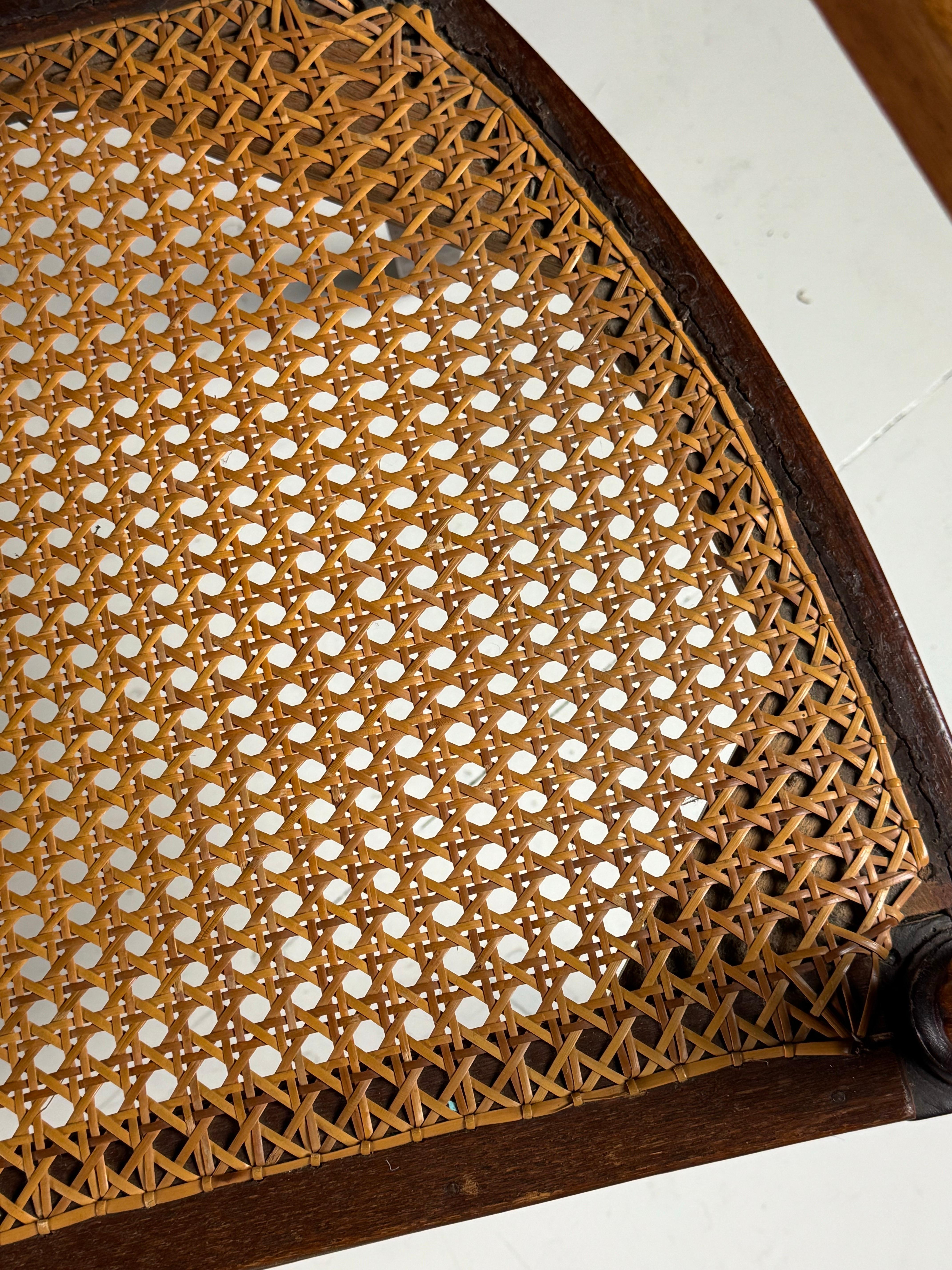 Pair of 2 19th Century Colonial Armchairs For Sale 9
