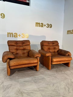 Coppia di 2 sedie Afra & Tobia Scarpa Coronado per C.C. Italia 1960s